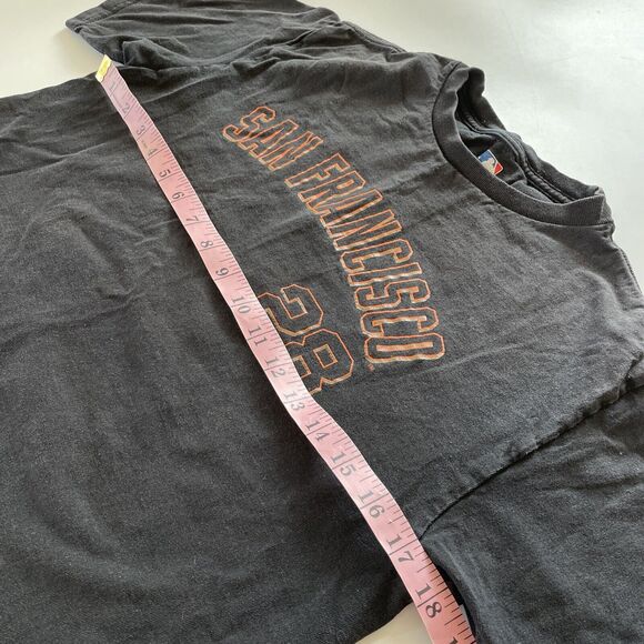 San‎ Francisco Giants POSEY T-Shirt MLB Kids Youth Boys Size Large Tee #28 - Picture 5 of 9